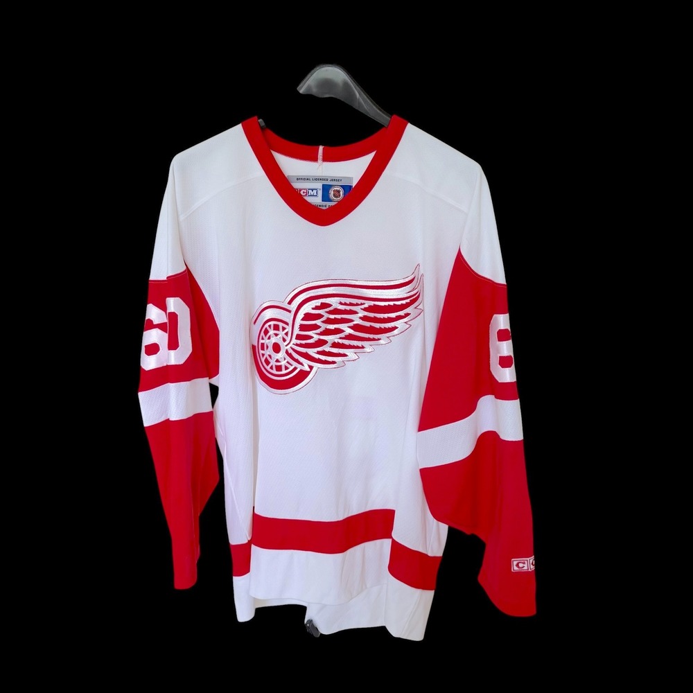 CCM Detroit Red Wings Slavik 60 NHL Hockey Jersey Large Vladimir Konstantinov
